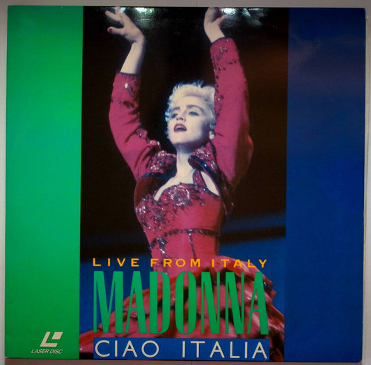 EBOND Madonna - Ciao Italia - Live From Italy - Laser Disc Pal
