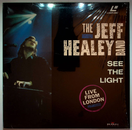 EBOND The Jeff Healey Band – See The Light - Live From London - Laser Disc Pal