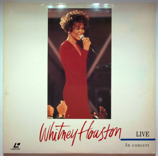 EBOND Whitney Houston- Live In Concert - Laser Disc Pal