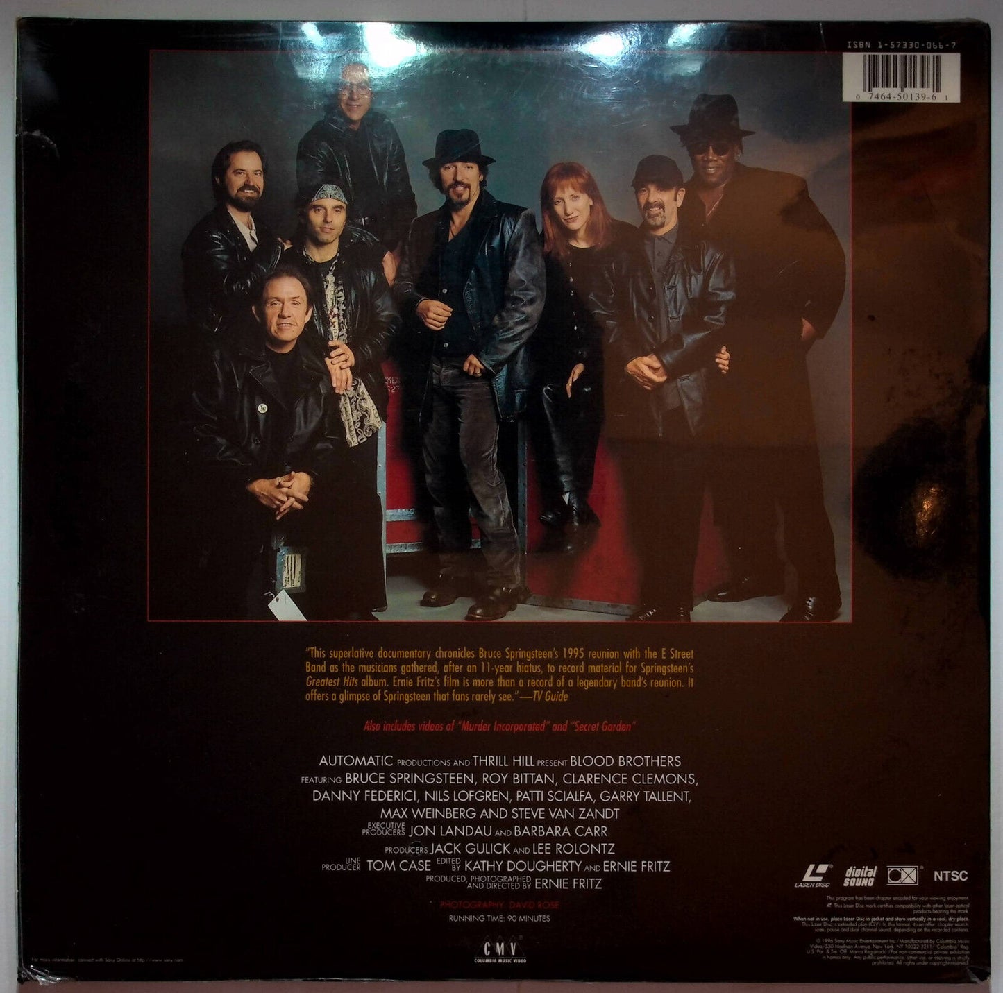 EBOND Bruce Springsteen And The E Street Band - Blood Brothers - Laser Disc Ntsc