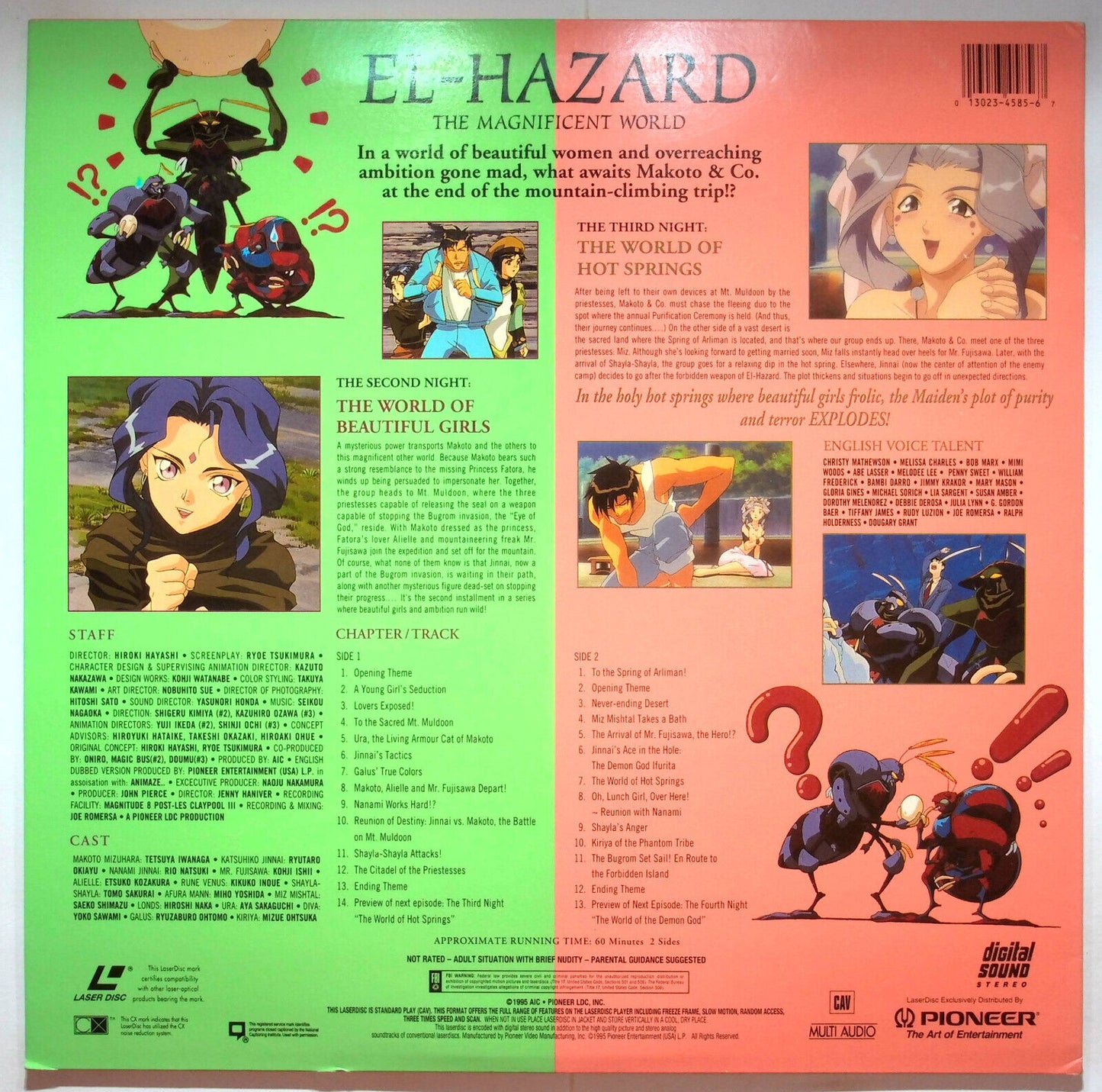 EBOND El-hazard - The Magnificent World Volume 2 - Laser Disc Ntsc