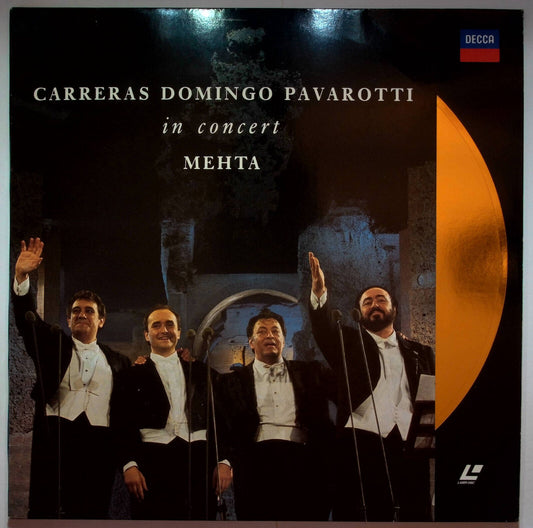 EBOND Carreras Domingo Pavarotti In Concert - Metha - Laser Disc Pal