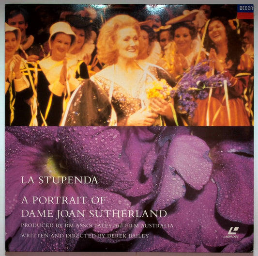 EBOND La Stupenda Portrait Of Dame Joan Sutherland - Laser Disc Pal