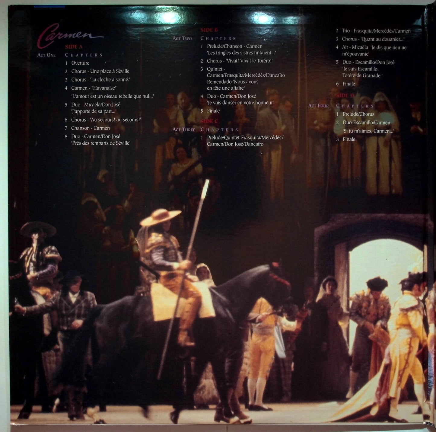 EBOND Carmen - Royal Opera House George Bizet - Laser Disc Ntsc