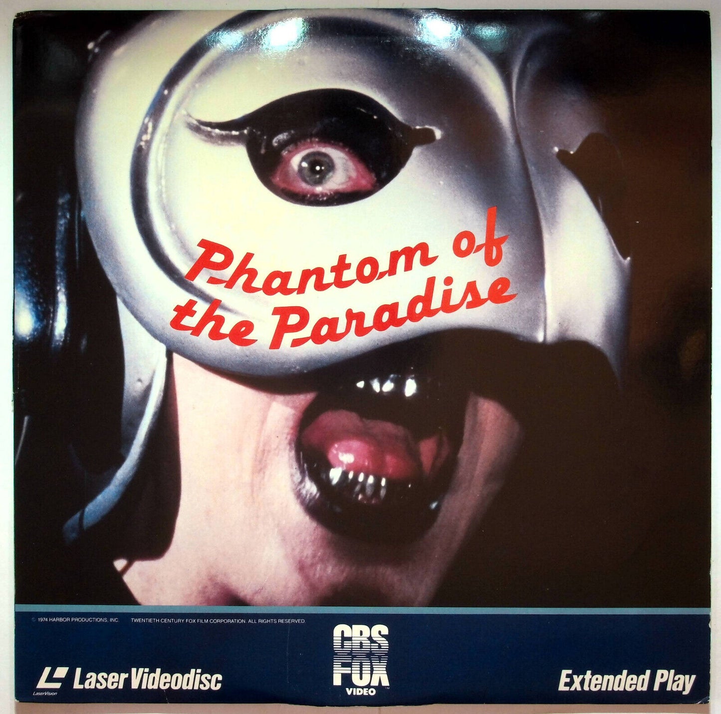EBOND Phantom Of The Paradise - Laser Disc Ntsc