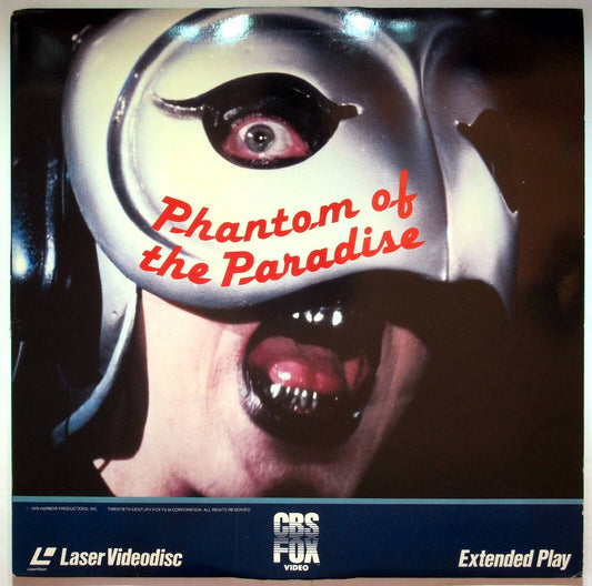 EBOND Phantom Of The Paradise - Laser Disc Ntsc