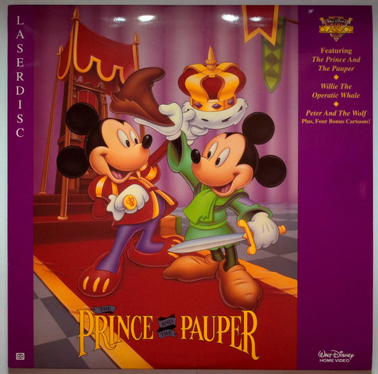 EBOND The Prince And The Pauper -  Laser Disc Ntsc