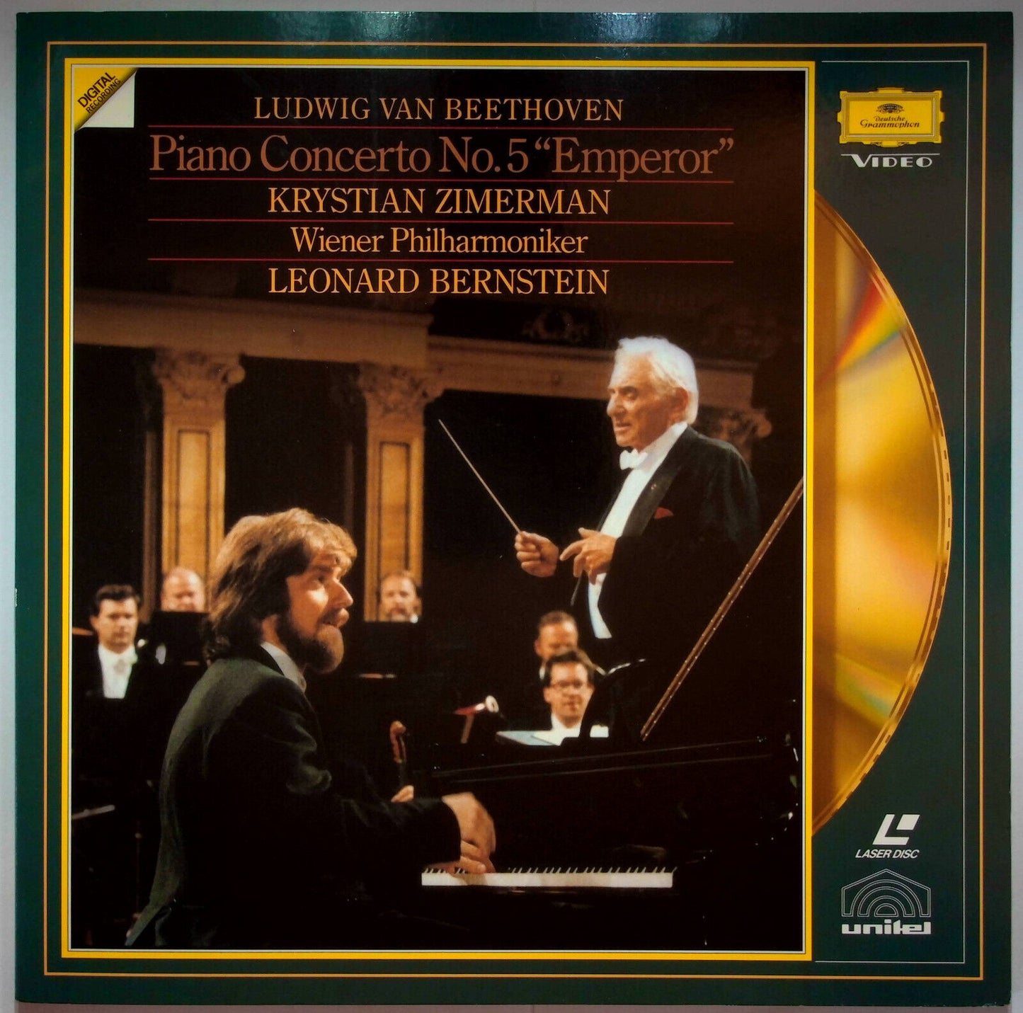 EBOND Beethoven - Piano Concerto N°5 Wiener Philharmoniker -  Laser Disc Pal