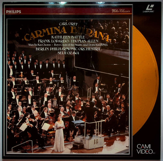 EBOND Carl Orff - Carmina Burana Cantiones Profane - Laser Disc Pal