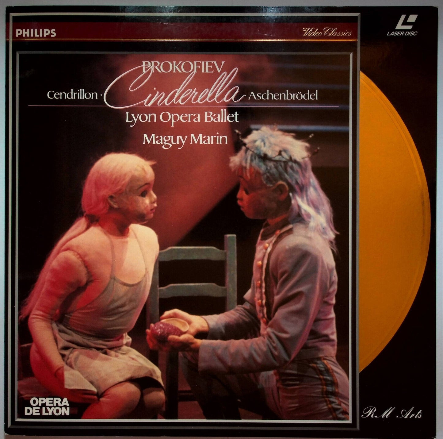 EBOND Prokofiev Cinderella - Lyon Opera Ballet Maguy Marin's - Laser Disc Pal