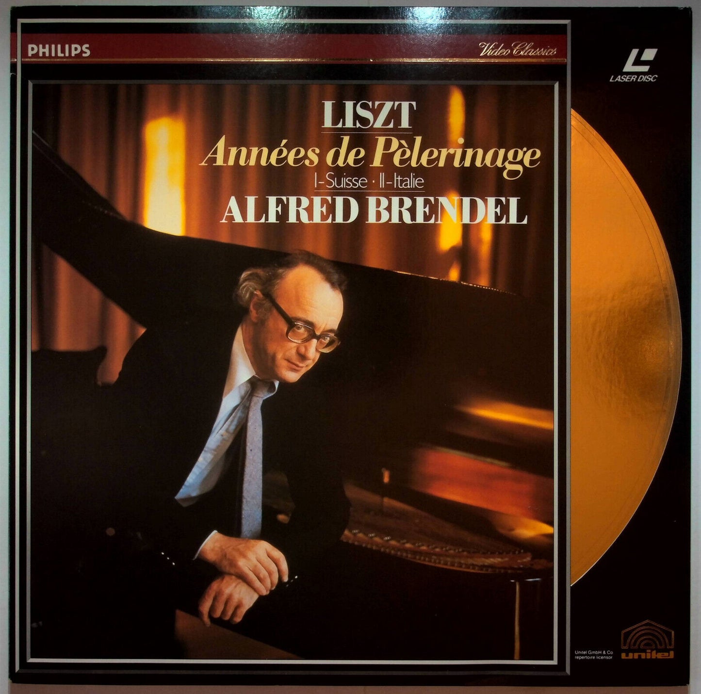 EBOND Liszt Annees De Pelerinage Alfred Brendel - Laser Disc Pal
