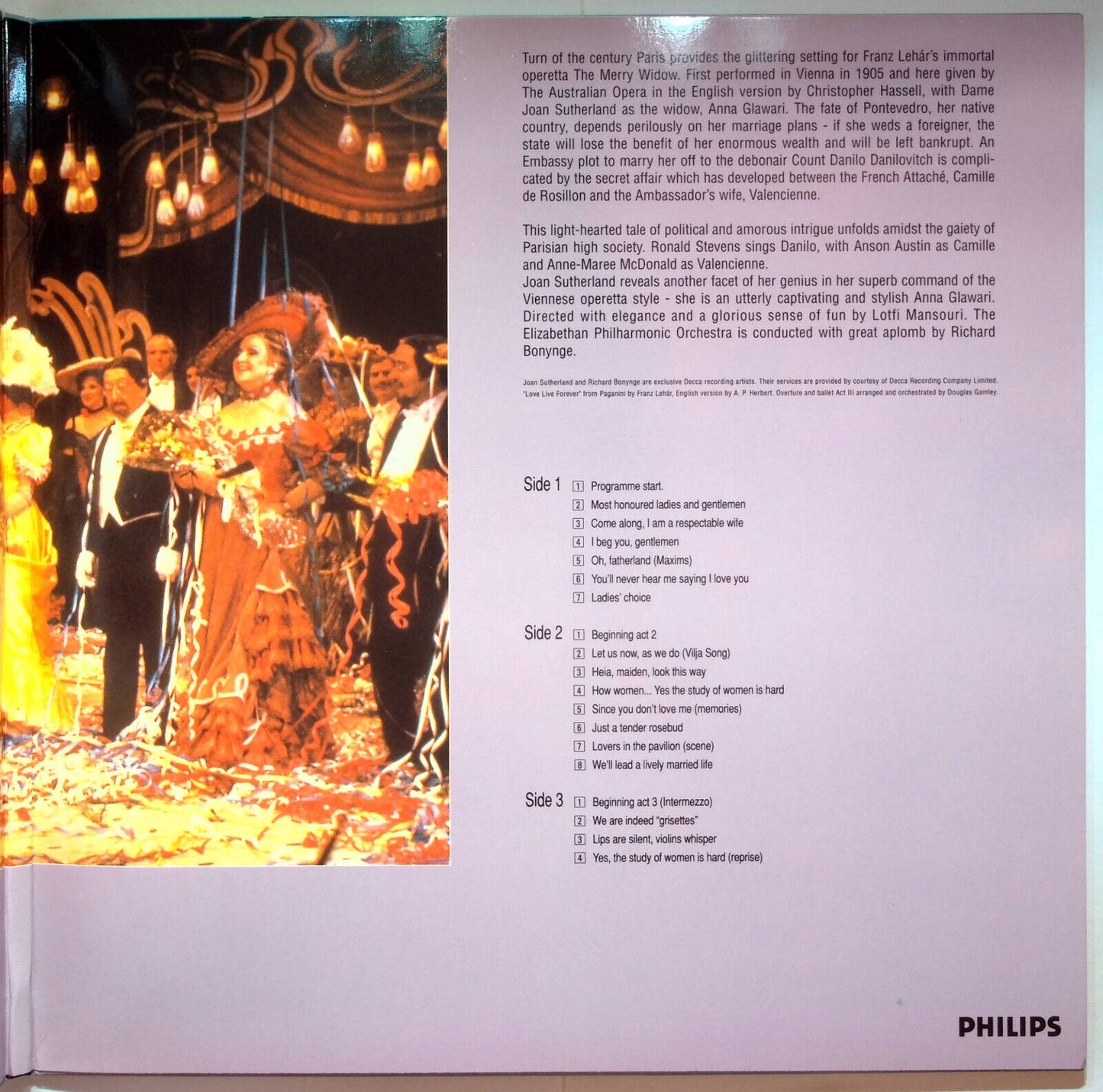 EBOND Franz Lehar - The Merry Widow An Operetta In Three Acts - Laser Disc Pal