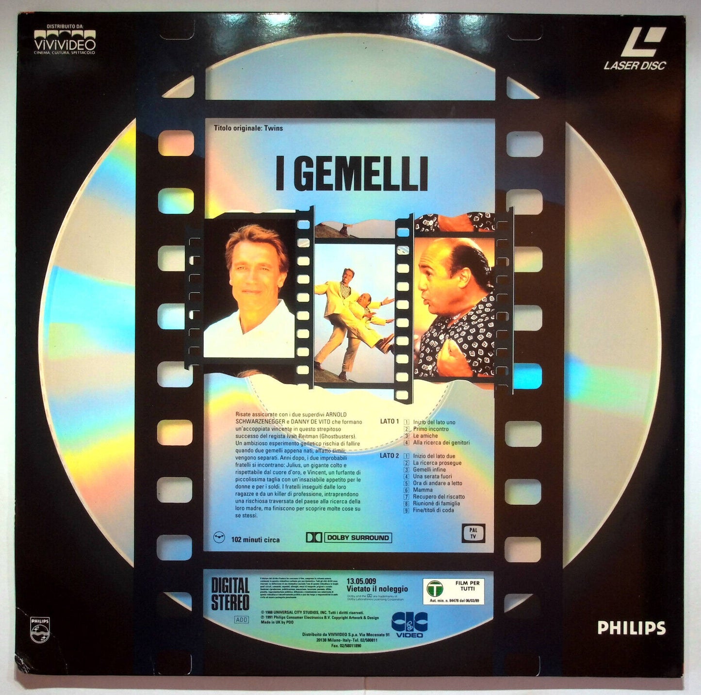 EBOND I Gemelli - Laser Disc Pal