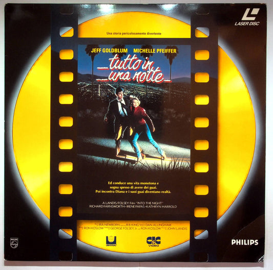 EBOND Tutto In Una Notte - Laser Disc Pal