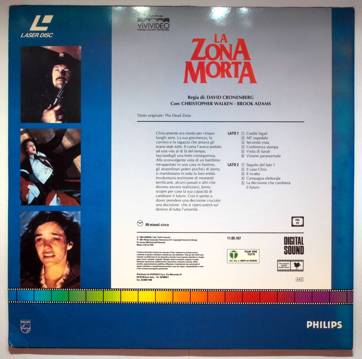 EBOND La Zona Morta - Laser Disc Pal
