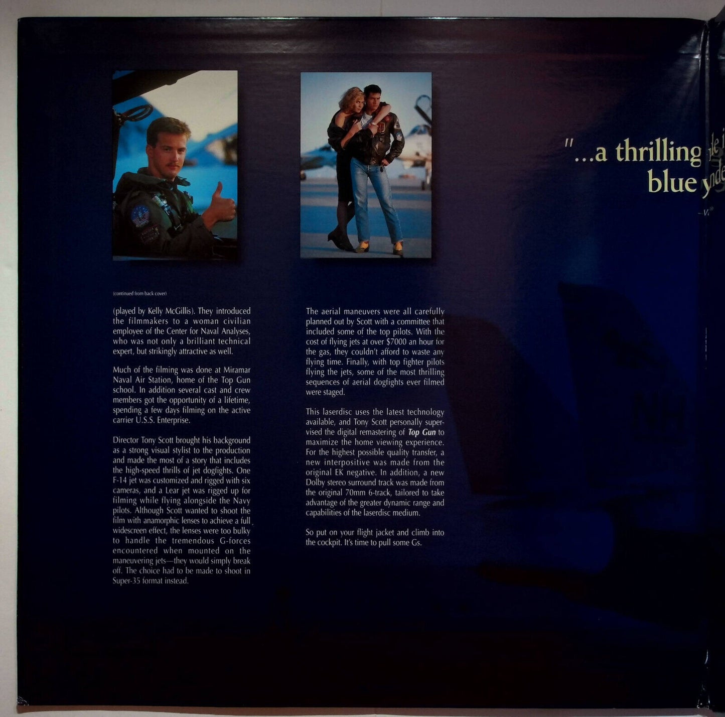 EBOND Top Gun - Laser Disc Ntsc