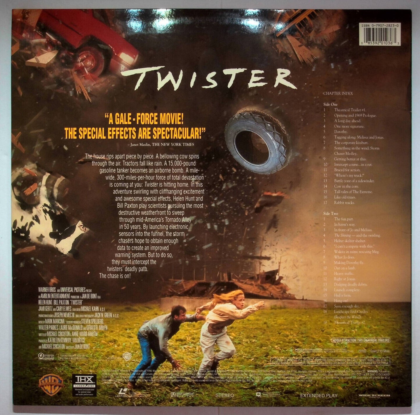 EBOND Twister - Laser Disc Ntsc
