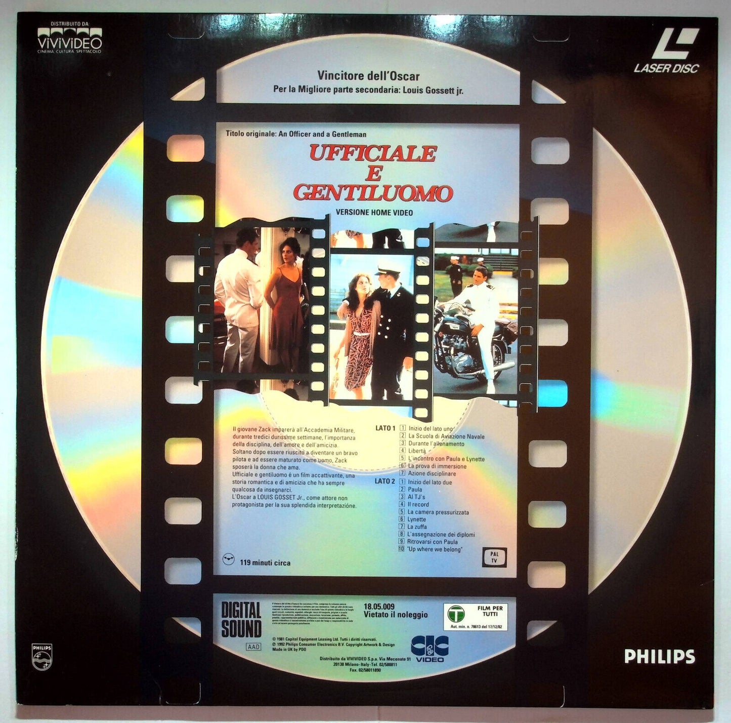 EBOND Ufficiale E Gentiluomo - Laser Disc Pal