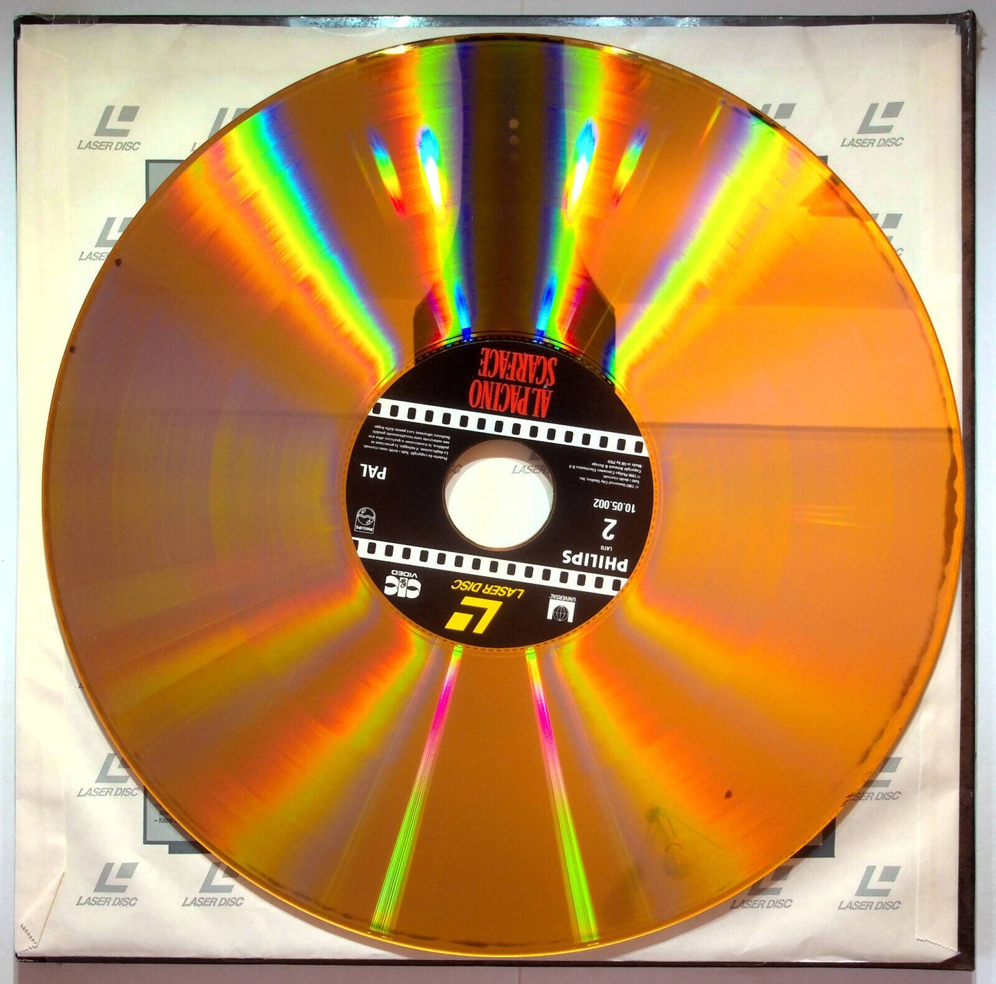 EBOND Al Pacino Scarface - Laser Disc Pal
