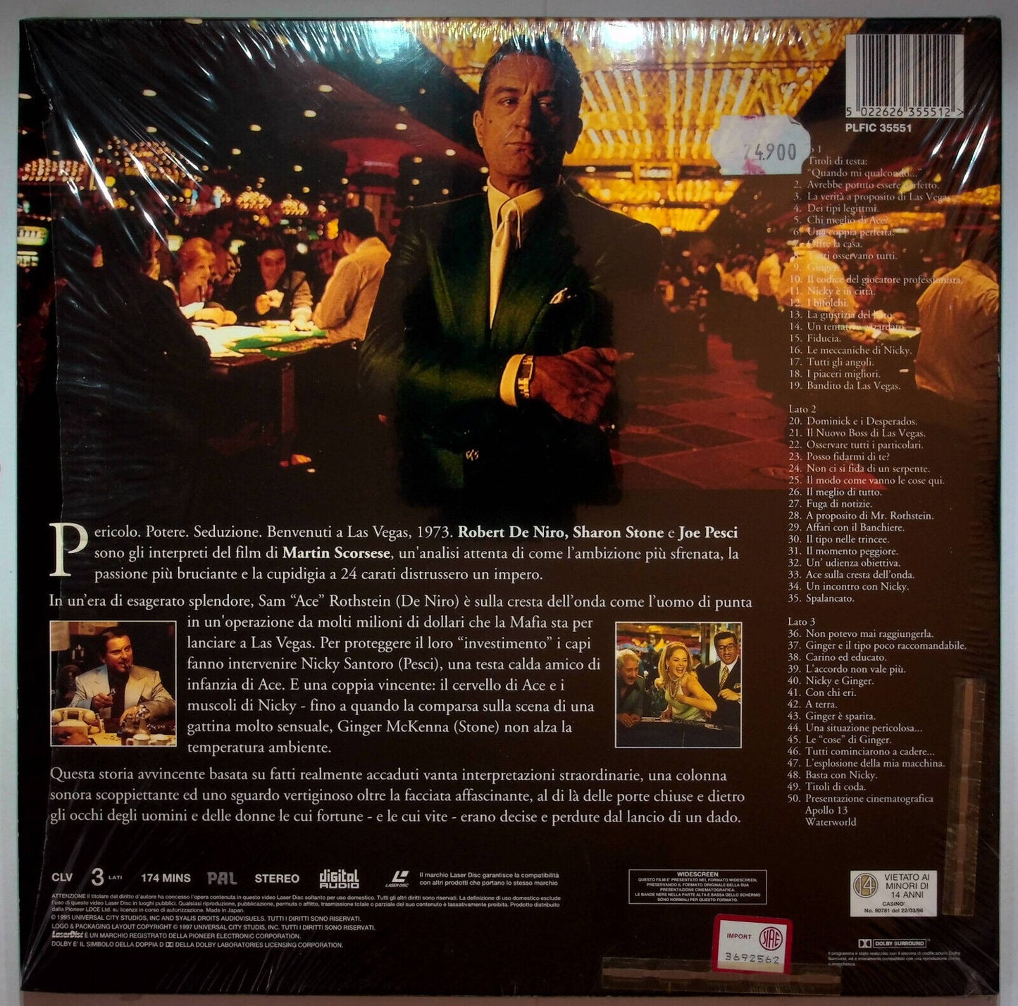 EBOND Casino - Laser Disc Pal