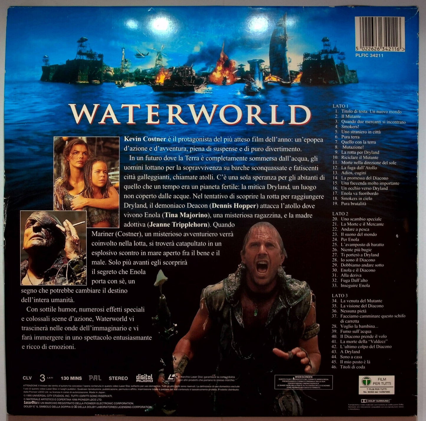 EBOND Waterworld - Laser Disc Pal