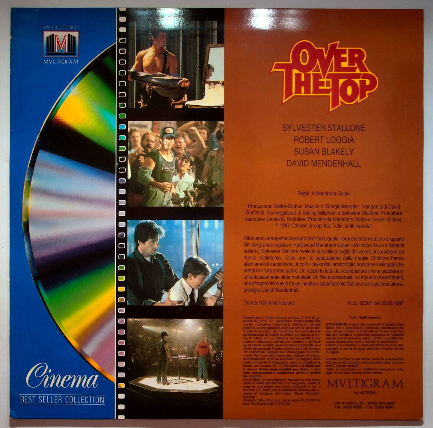 EBOND Over The Top - Laser Disc Pal