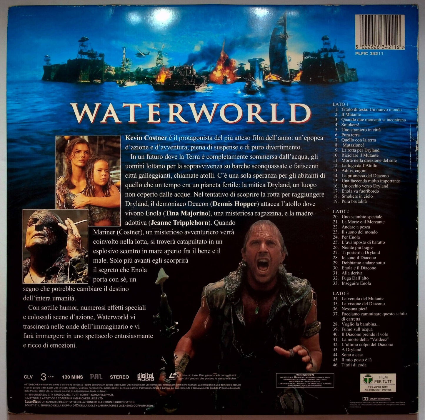 EBOND Waterworld - Laser Disc Pal