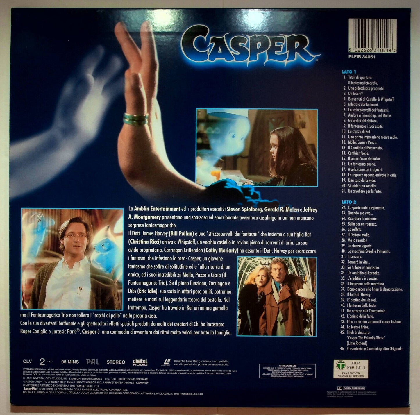 EBOND Casper - Laser Disc Pal
