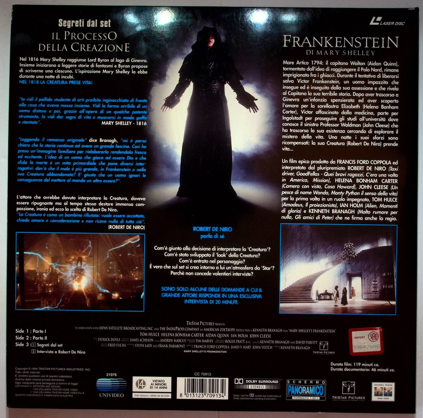 EBOND Frankenstein Di Mary Shelley - Laser Disc Pal