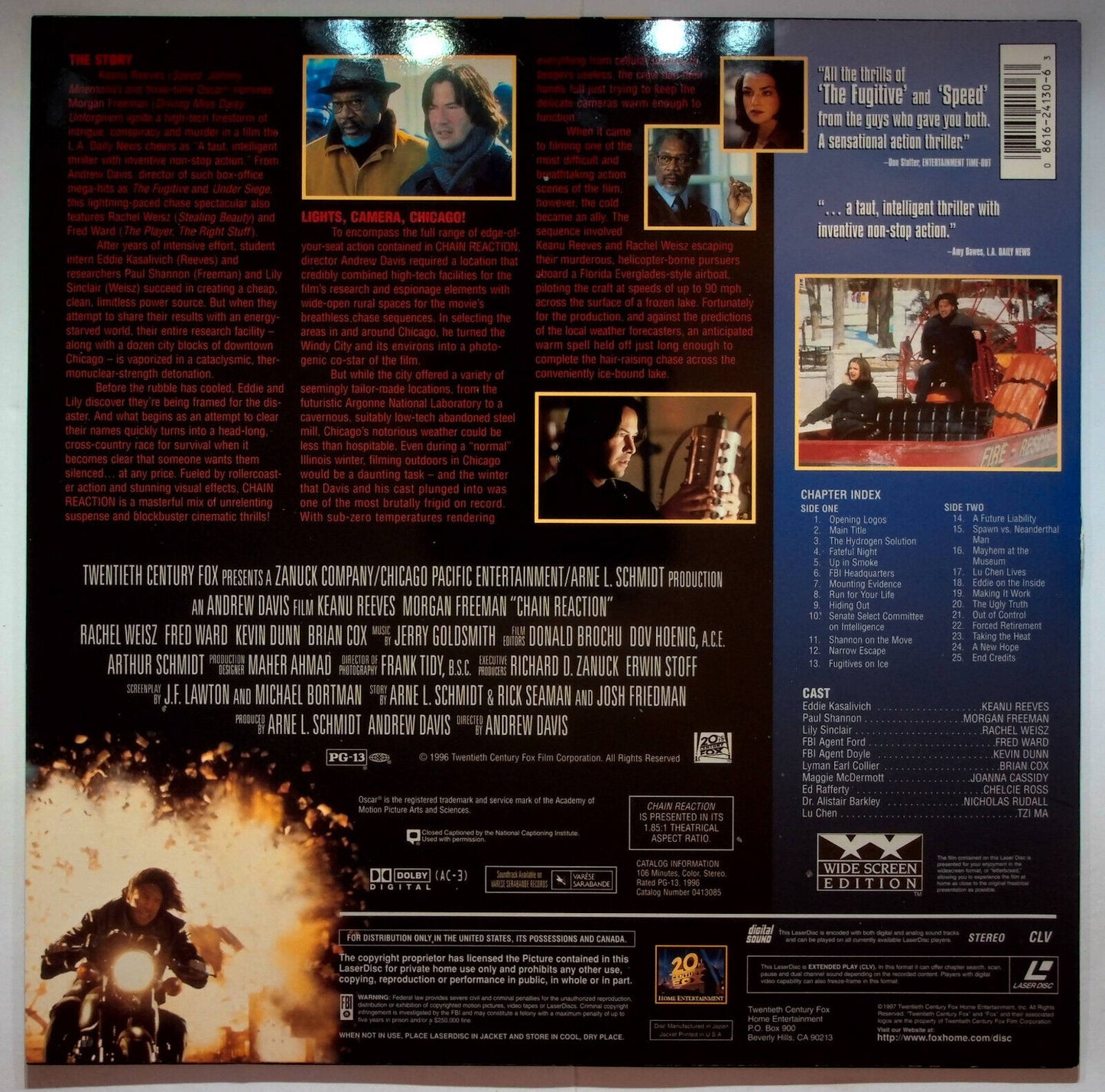 EBOND Chain Reaction - Laser Disc Ntsc