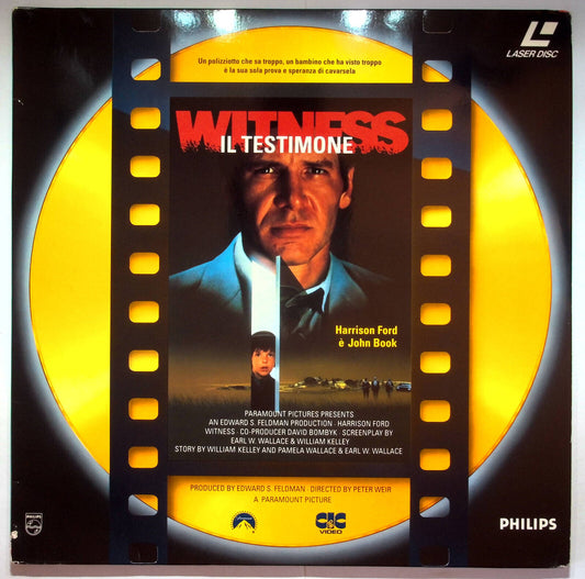 EBOND Witness Il Testimone - Laser Disc Pal