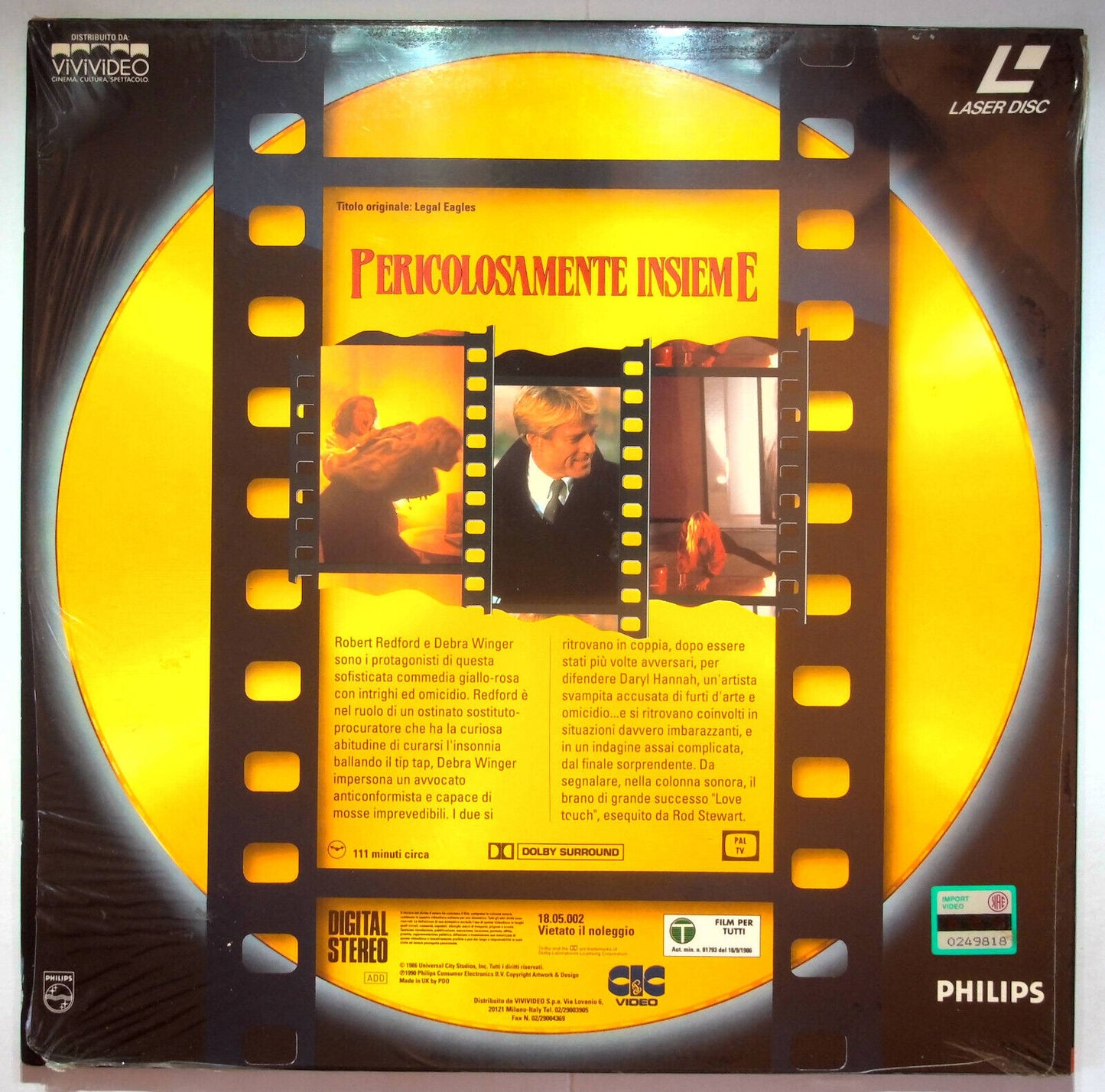 EBOND Pericolosamente Insieme - Laser Disc Pal