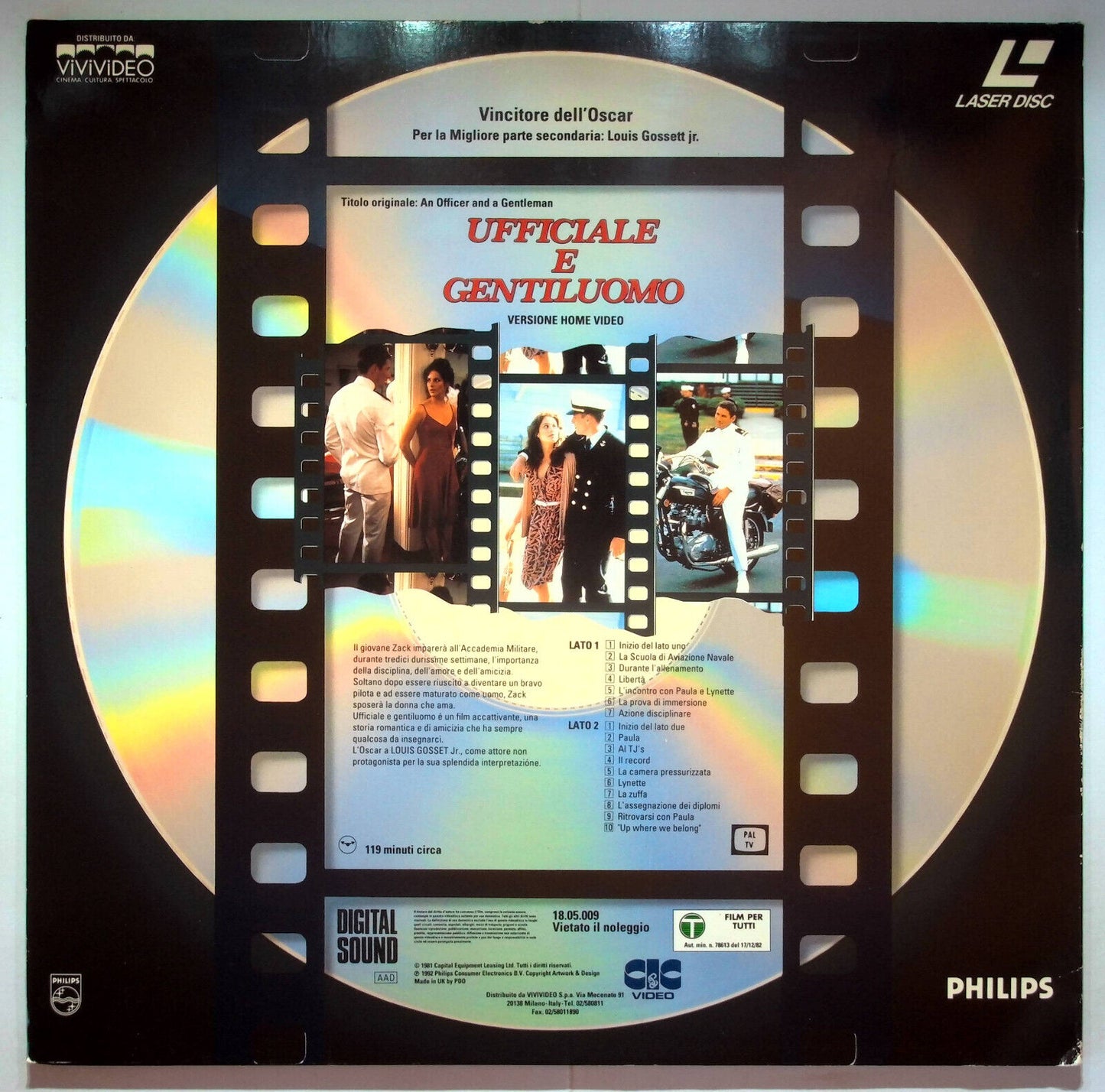 EBOND Ufficiale E Gentiluomo - Laser Disc Pal