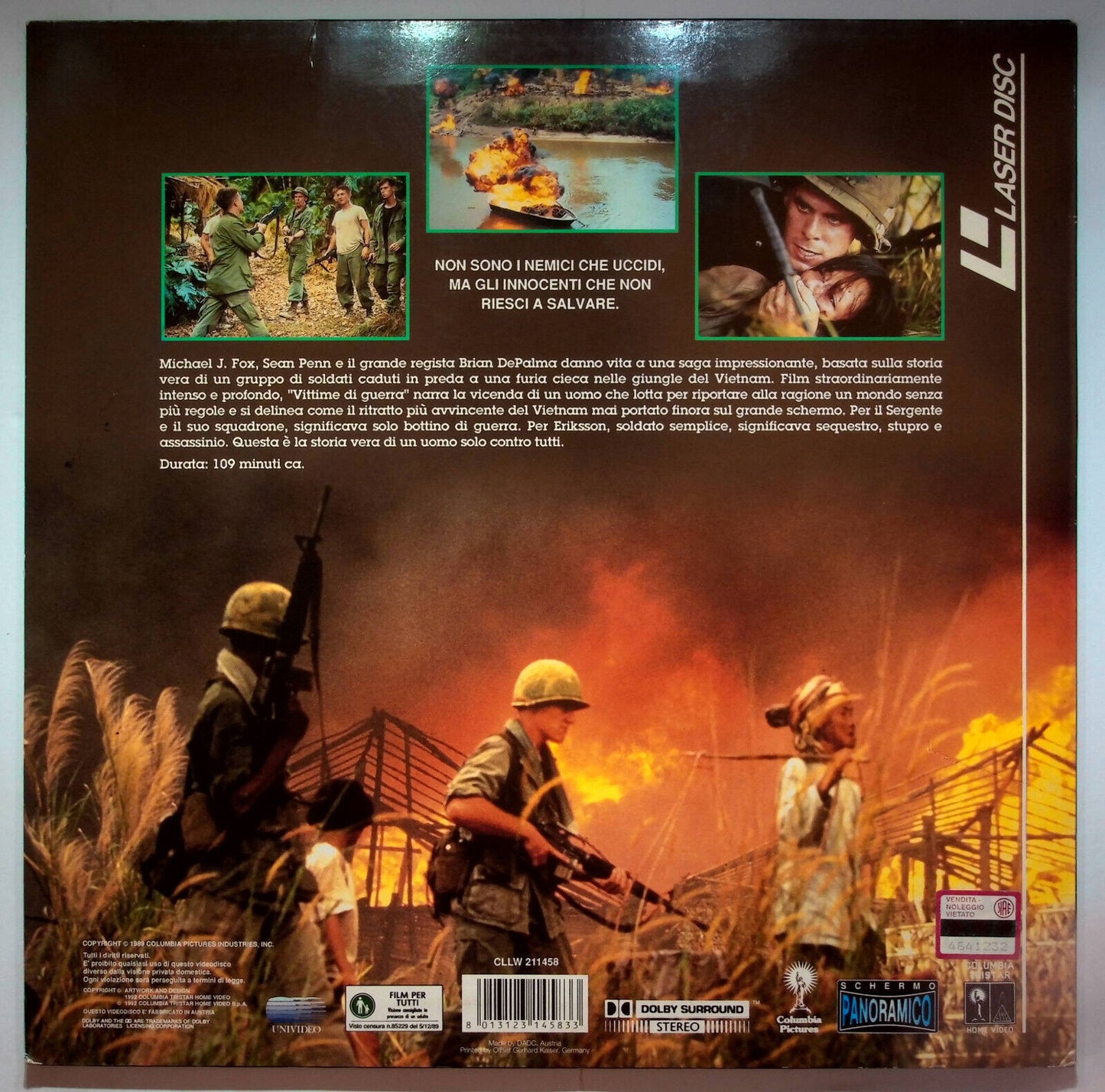 EBOND Vittime Di Guerra - Laser Disc Pal