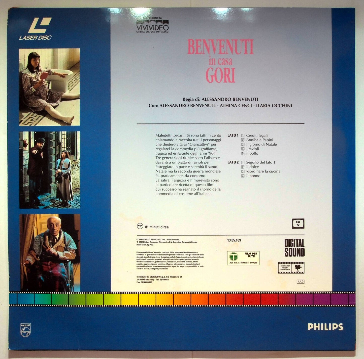 EBOND Benvenuti In Casa Gori - Laser Disc Pal