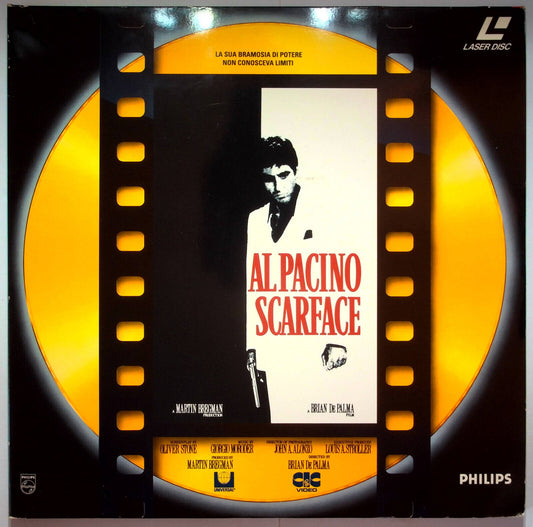 EBOND Al Pacino Scarface - 2 Dischi - Laser Disc Pal