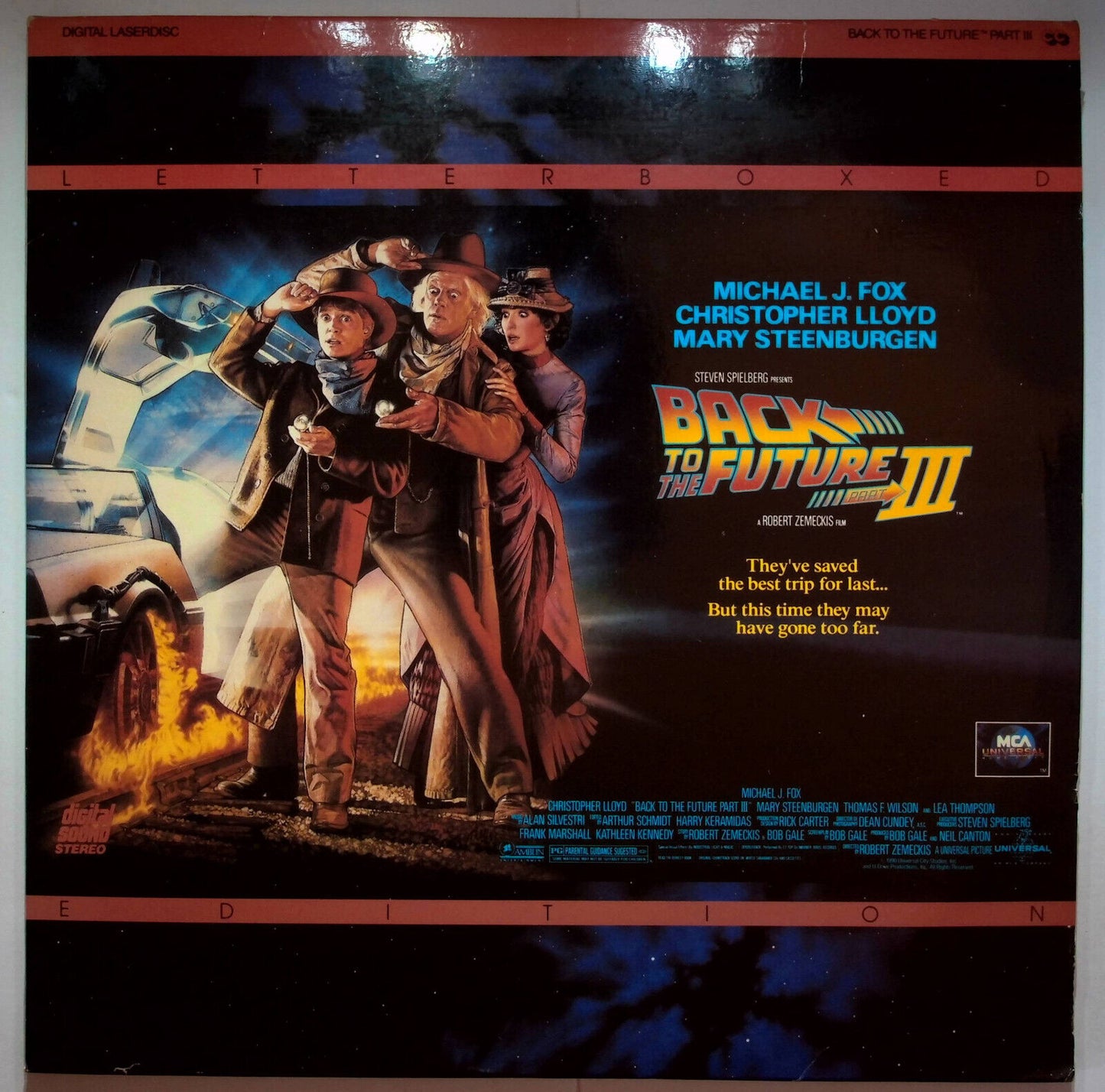 EBOND Back To The Future Part Iii - Laser Disc Ntsc