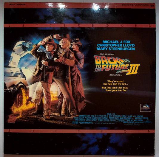 EBOND Back To The Future Part Iii - Laser Disc Ntsc