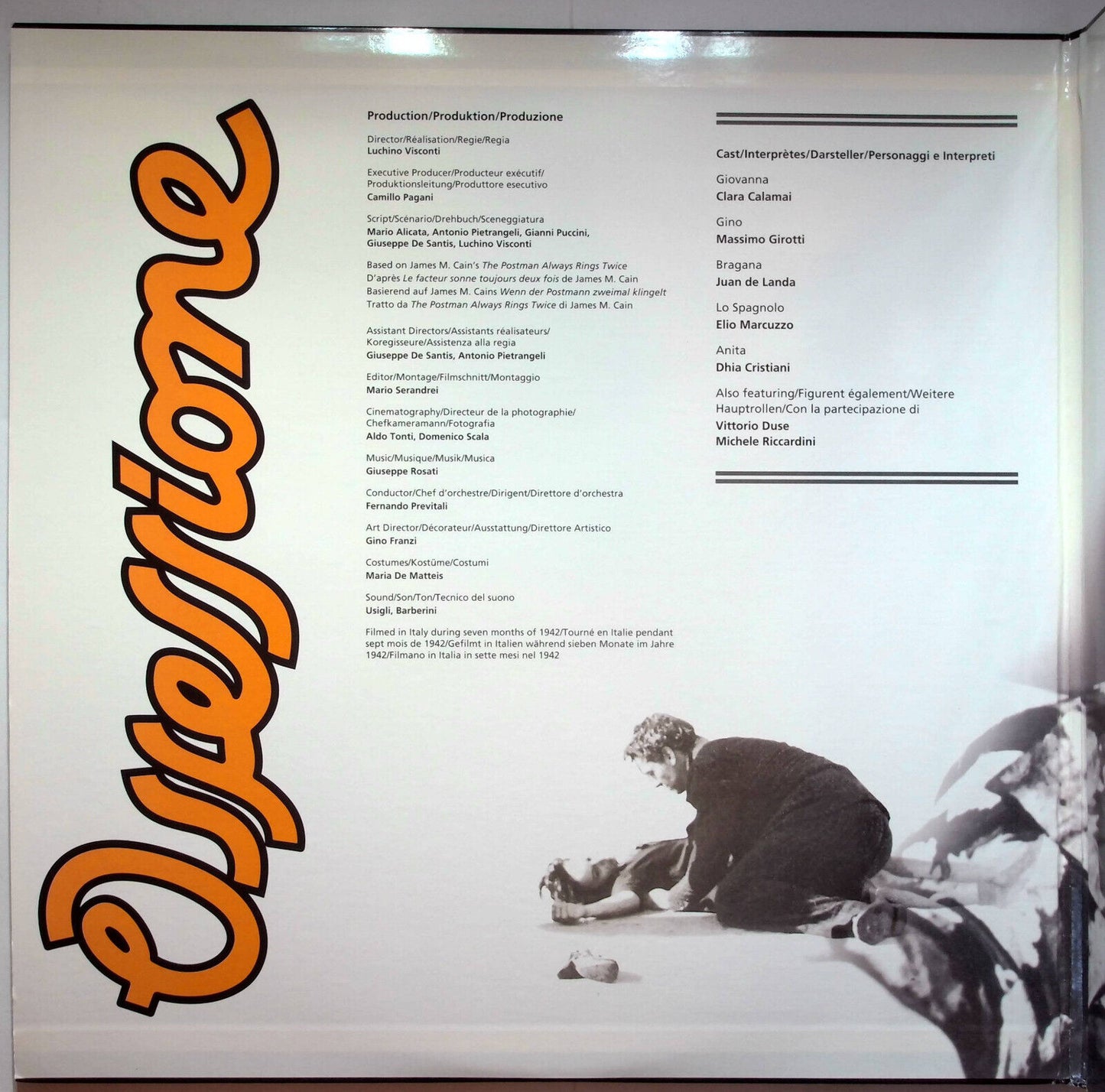 EBOND Ossessione - Laser Disc Pal