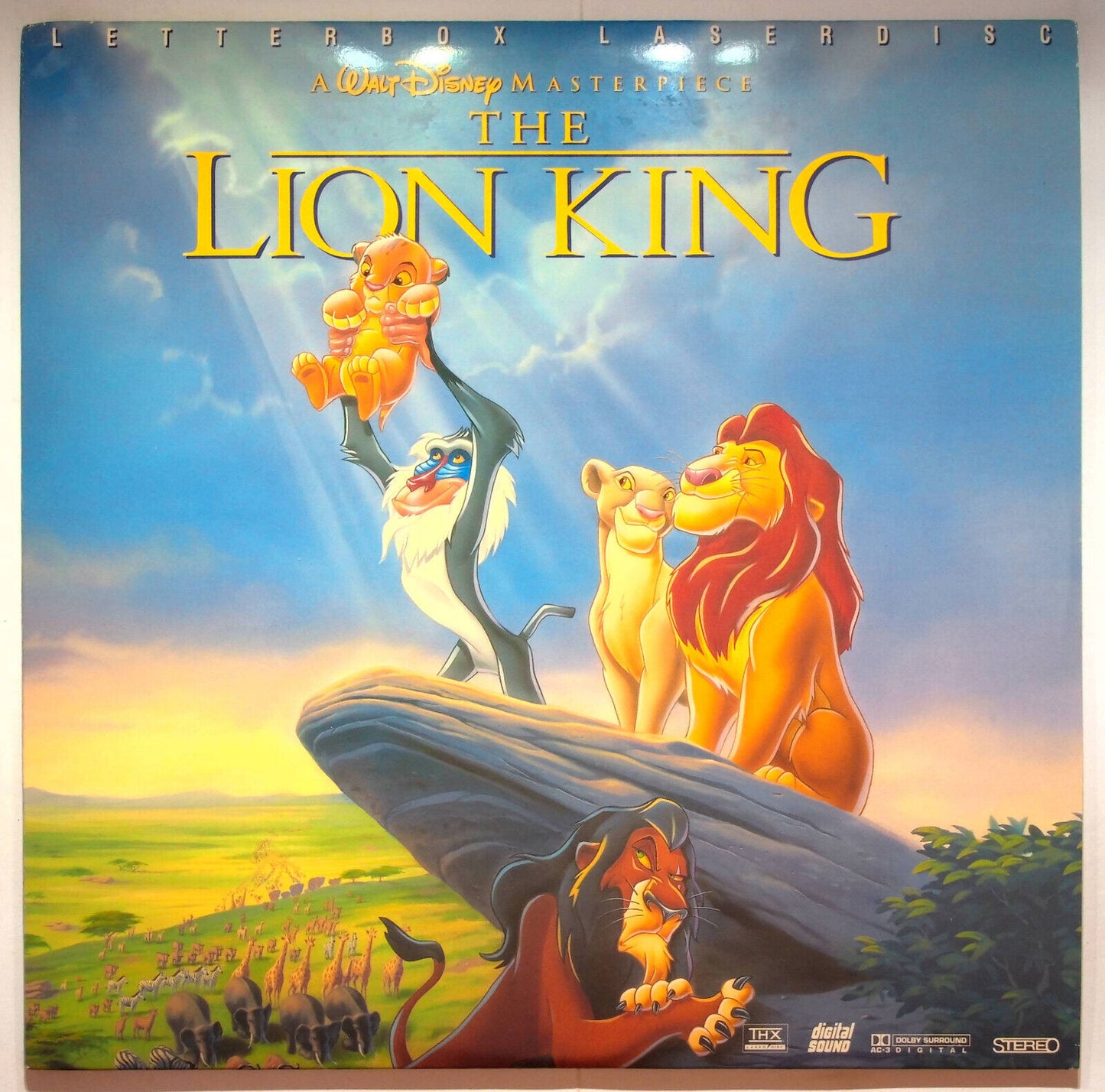 EBOND The Lion King - Walt Disney's - Laser Disc Ntsc