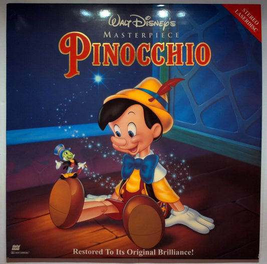 EBOND Pinocchio - Walt Disney's - Laser Disc Ntsc