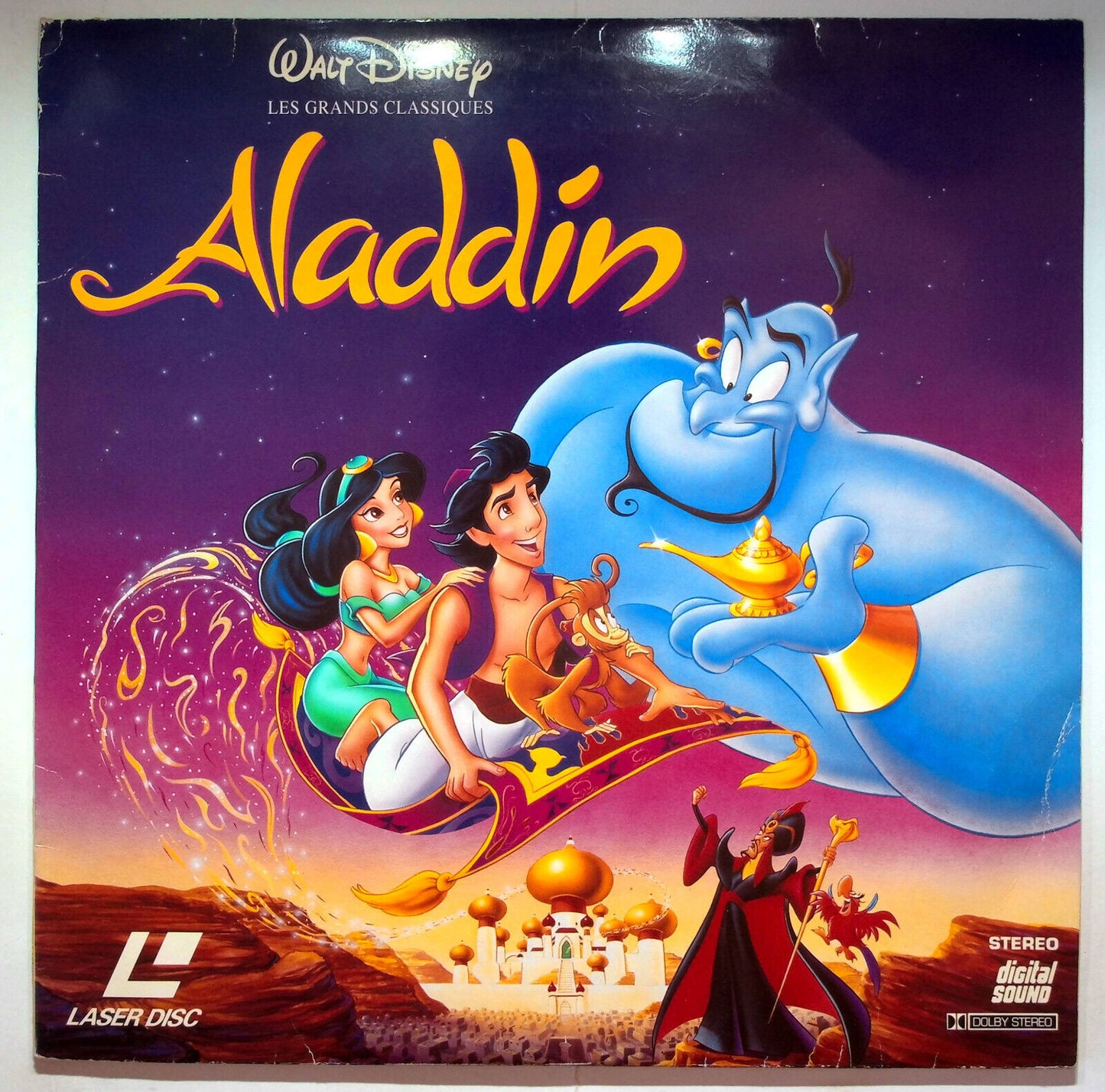 EBOND Aladdin - Walt Disney's - French Laser Disc Pal