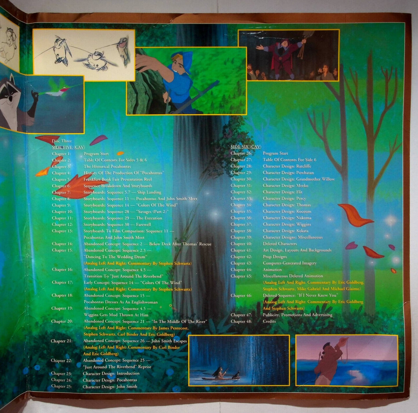 EBOND Pocahontas - Walt Disney's - Deluxe Cav - Laser Disc Ntsc