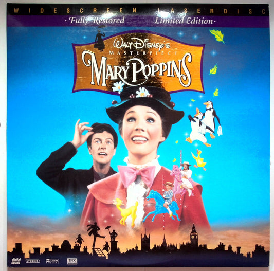 EBOND Mary Poppins - Fully Restored -  Limited Edition - Laser Disc Ntsc