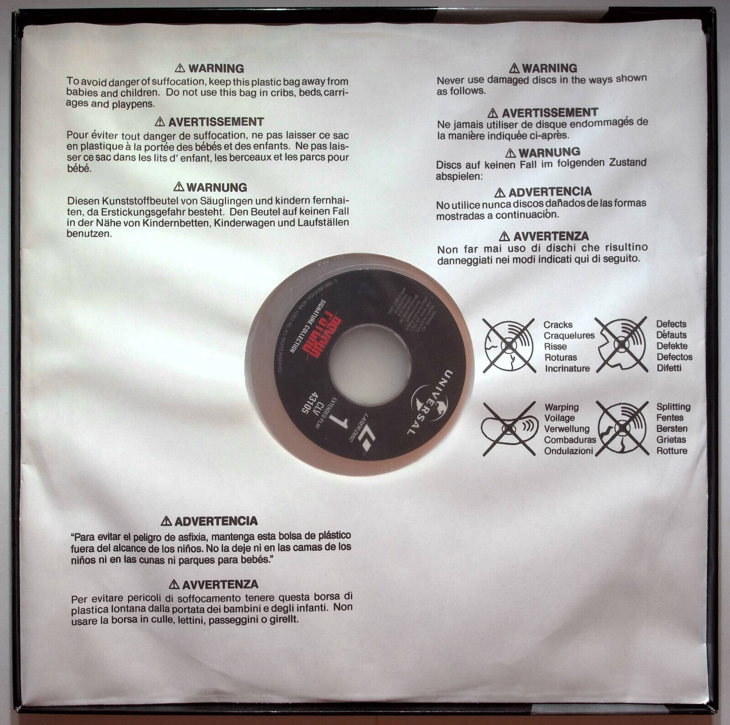 EBOND Psycho - Alfred Hitchcock's - Signature Collection - Laser Disc Ntsc