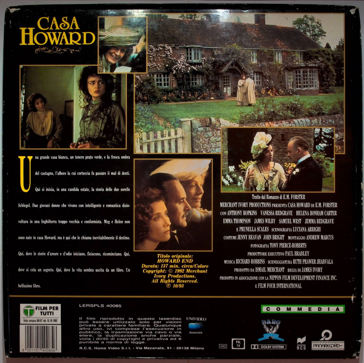 EBOND Casa Howard - Laser Disc Pal