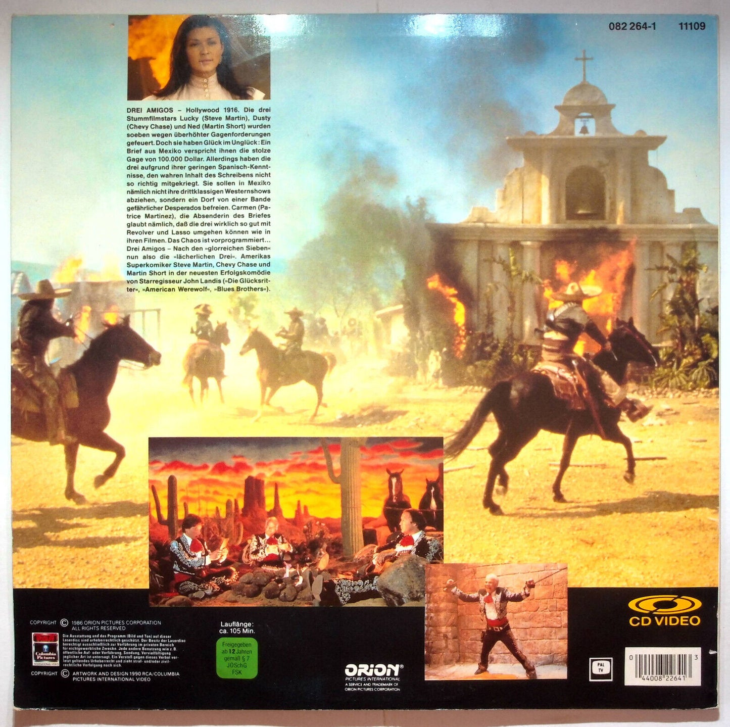 EBOND Drei Amigos - Laser Disc Pal