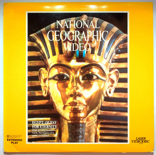 EBOND National Gegraphic Video - Egypt: Quest For Eternity - Laser Disc Ntsc