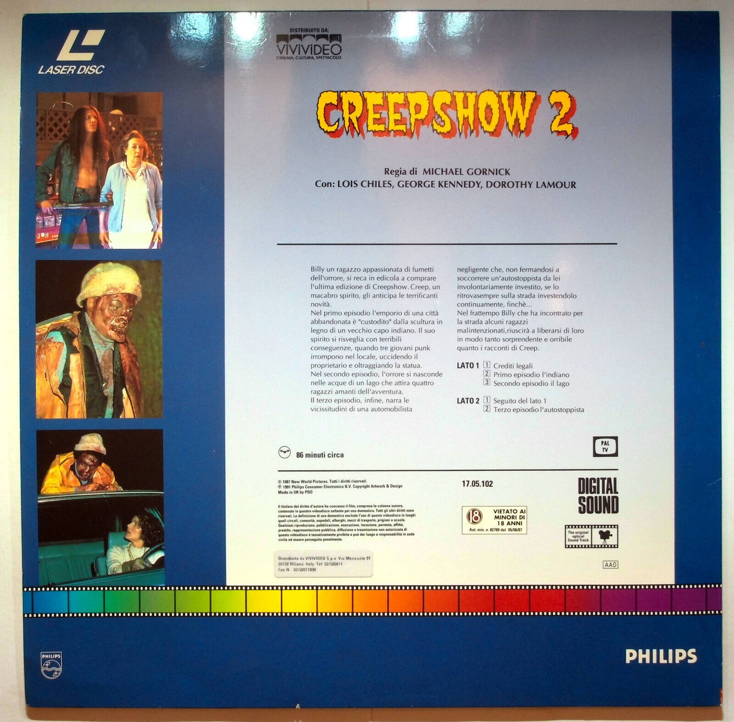 EBOND Creepshow 2 - Laser Disc Pal