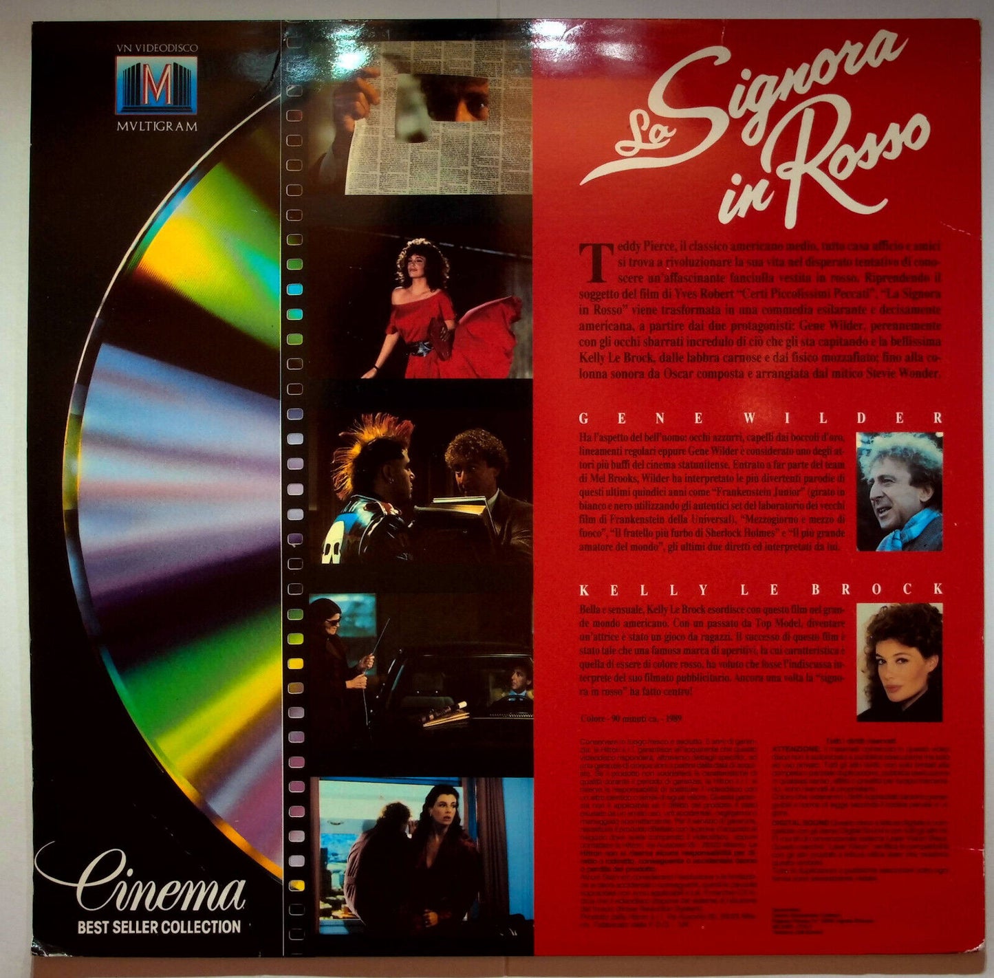 EBOND La Signora In Rosso - Laser Disc Pal